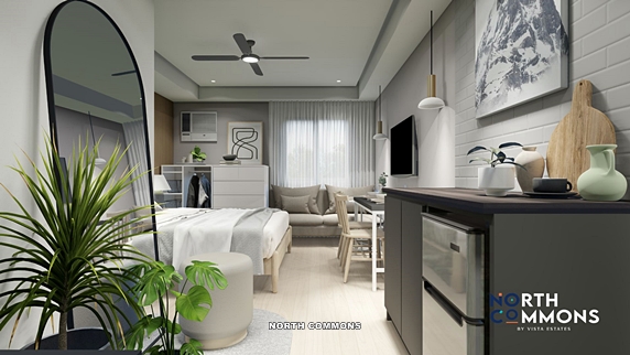 North Commons studio - Condo for Sale in North Caloocan (Tower 1) North Commons