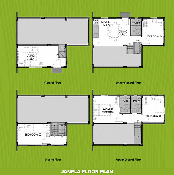 Janela Floor Plan House and Lot in Trece Martires