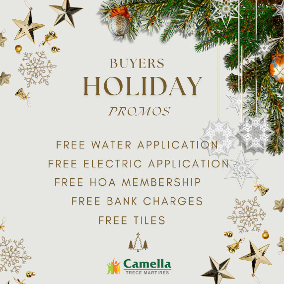 OCTOBER 2025 PROMO Promo for Camella Trece Martires.